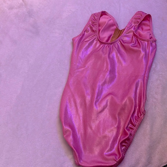 GK Girl’s Suni Pretty In Pink Gymnastics Leotard Kids | Color: Pink | Size: AS - Picture 3 of 6